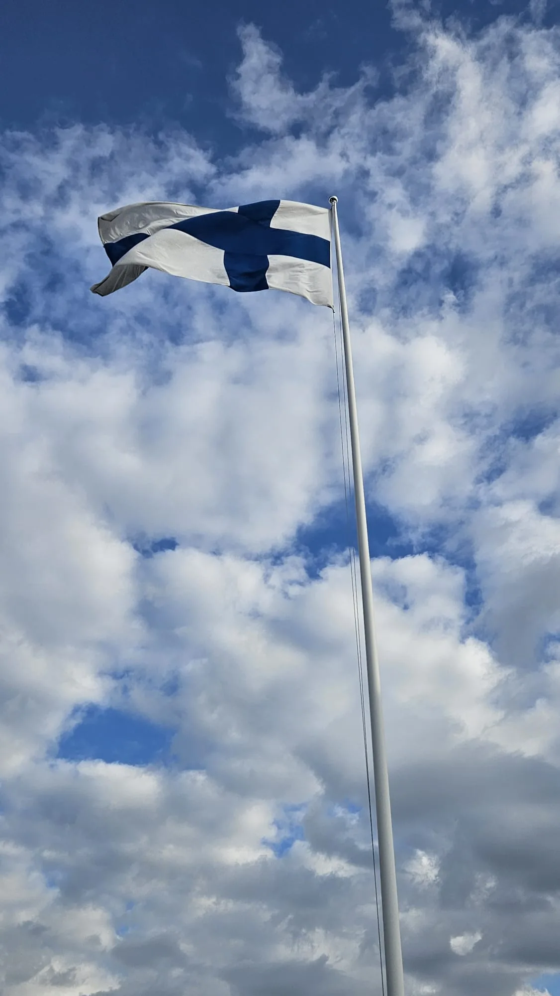 Suomen lippu liehuu tangossa – lipputuspalvelu